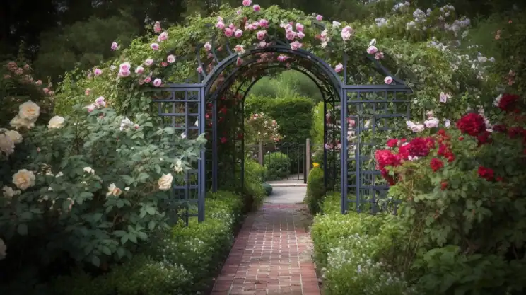 DIY Arbor Trellis