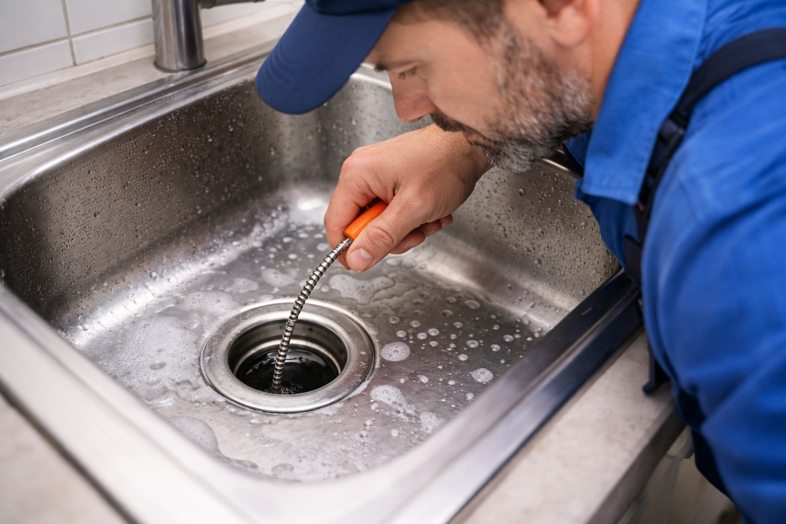 How to Snake a Drain - Featured Image