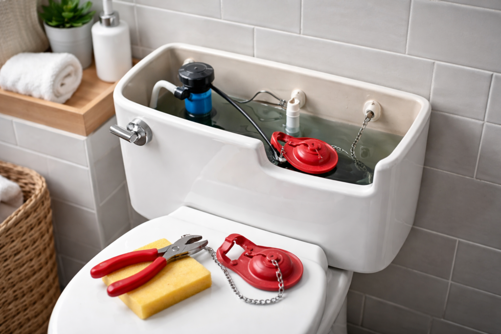 Types of Toilet Flappers and Key Features