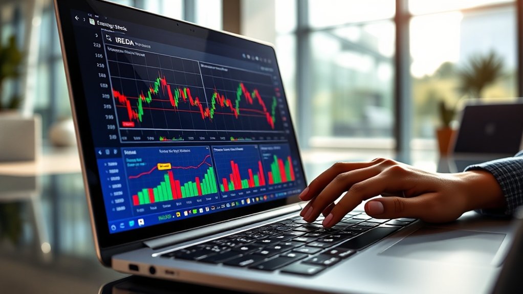 nse ireda financial performance comparison