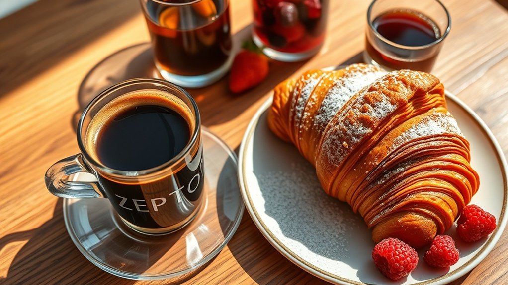 snack and coffee pairings