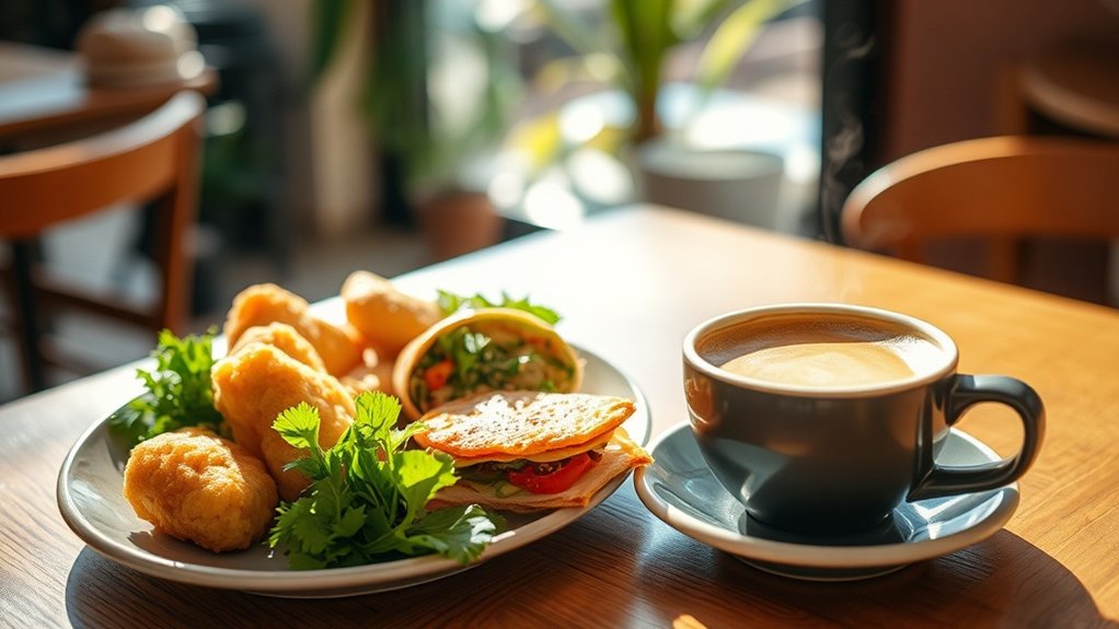 snacks and coffee available